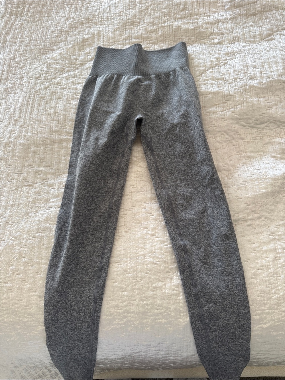NVGTN Heather Gray High-Waist Kids Leggings